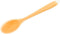 uxcell Orange Silicone Dinner Spoon Utensils for Kitchen and Restaurant