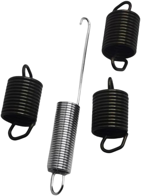 Washing Machine Suspension Spring 3Pack WP63907, Counterweight Counter Balance 1Pack W10250667 for Whirlpool Kenmore