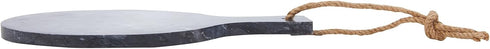Marble Cutting Board with Handle Marble Chopping Boards for Kitchen Marble Charcuterie Board (black)