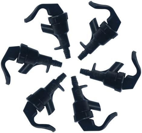 PERA 6 PACK Picnic Tap Faucet Disconnects Spigot Keg Bottling Bucket Tap