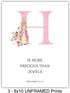 31 Proverbs - Christian Baby Girl Room Decor - Religious Nursery Decor - Scripture Wall Art - Fearfully and Wonderfully