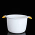 Luxshiny Mini Microwave Pressure Cooker - Portable Steamer for Cooking Soup, Rice, Stews, Oatmeal - Yellow S