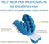 LiuYX Chiropractic Pillow - Cervical Neck Traction Device, Neck Support Pillows for Pain Relief and Cervical Spine
