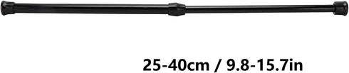 Shelves(25-40 Adjustable Size Window Curtain Rail Telescopic Spring Tension Rod For Blackout Curtain Rod Shoe Rack
