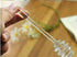 glasstore Tools,2pcs Glass Honey Dipper Sticks,Honey Dipper Spoons Stick Bee Honey Spoon Stirring Scooper For Durable