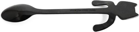 Japanese Crafted Metal Tea Spoons - Hookable Designs for Cups, Ideal for Tea Time, Durable, Gift for Friends