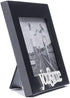 Malden International Designs Expressions You and Me Black Wood Picture Frame, 4x6