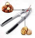 NutCracker Walnut Cracker - Heavy Duty Shell Cracker Tool with Non-Slip Handle for All Nuts
