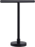 GERZWY Modern Hand Towel Holder Tree Rack Free Standing SUS 304 Stainless Steel Towel Ring, Matte Black DZY06-BK