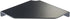 YUjieSTC 8 Inch Black Floating Corner Shelf Wall Mounted, Triangle Storage Shelf for Kitchen, Speakers, Wine, Decor