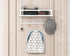 Small Tabletop Ironing Board 30" L x 12" W, Heavy Duty with Mesh Metal Base & 100% Cotton Cover, Portable Folding Mini