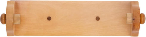 Design House Dalton Paper Towel Holder, Honey Oak, 13.75 in. L x 3.5 in. H x 4.6 in. D, Solid Wood