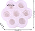 7-chamber rose/flower shape silicone Molds for DIY Cake Fondant Biscuit Cookies Sugar Pudding Chocolate Hard Candies Dessert Sugar Cupcake Decor