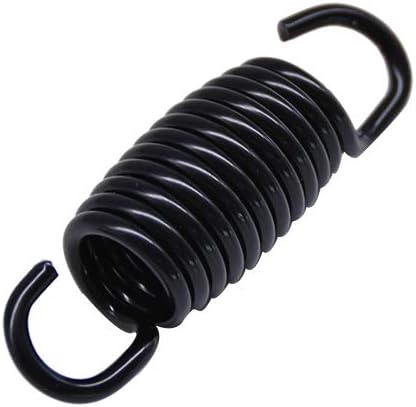 Yoogu (Pack of 8) 1-9/10 Inch Overall Length Tension Springs for Recliner Sofa Bed, Black (12 Turn)