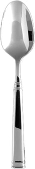 Fortessa Bistro 18/10 Stainless Steel Flatware Serving Spoon, 8.9-Inch, Silver