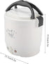 1L 12v Tiiyee Mini Rice Cooker, Portable Rice Maker Electric Lunch Box for Car Food Steamer Fast Cooking Automatic Non