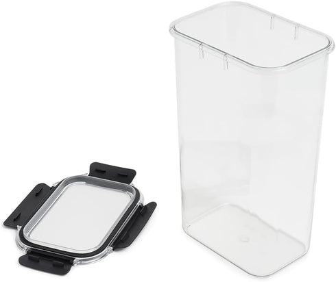 Home Basics 169 oz. Large Food Storage Container with Airtight Lid, Clear Design