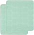 Webake Macaron Silicone Mat Set of 2 - 54-Cavity Baking Mat for Macaroon, Cookie, Pastry Making (Green)