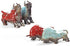 Wall Street Bull Arts Statues, Exquisite Ceramic Fortune Bulls Figurines for Home & Office Tabletop Decor