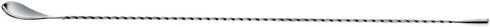 Barfly Teardrop Bar Spoon, 19 5/8" (50 cm) Stainless Steel End