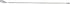 Barfly Teardrop Bar Spoon, 19 5/8" (50 cm) Stainless Steel End