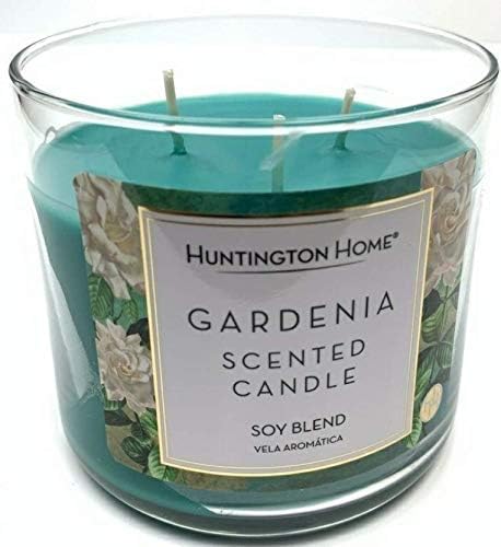 Huntington Home Gardenia Soy Blend Scented Candle