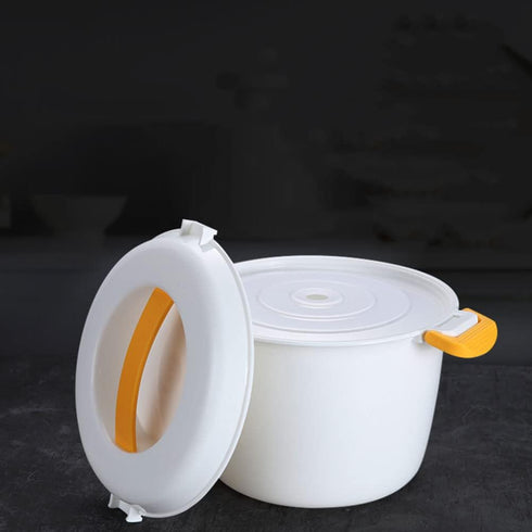 Didiseaon rice cooker mini travel steamer travel microwave fettuccine noodles steaming utensils microwave cooking microwave pasta pot Rice Maker for Microwave Rice Making Tool for Microwave by Didiseaon