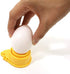 Seki Japan Egg Pierce, Hard Boiled Egg Peeler, Kawaii Chikin Shape, Yellow