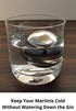 Cestari Whiskey Ball - Reusable Stainless Steel Ice Spheres, Chill Your Scotch, Vodka, Wine - Set of 2 Drink Coolers