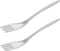 Melamine Fork, White, Set of 2