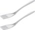 Melamine Fork, White, Set of 2