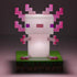 Minecraft Officially Licensed Axolotl Free Standing Desk Light, Gaming Room Decor and Merchandise for Boys and Girls