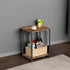 ULET271B01 VASAGLE Side Table, Small End Table, Nightstand for Living Room, Bedroom, Office, Bathroom, Rustic Brown