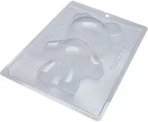 Teddy Bear Chocolate Mold, Three Part Design