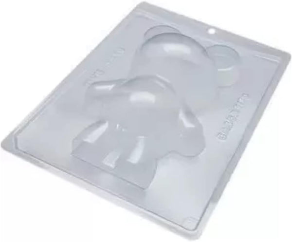 Teddy Bear Chocolate Mold, Three Part Design