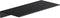 Danpoo Black Metal Wall Shelf - Small Floating Shelf, 12" Display Shelves for Bathroom Storage