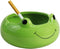 123Arts Ceramic Frog Ashtray - Animal Ashtray Flowerpot Home Decor