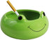 123Arts Ceramic Frog Ashtray - Animal Ashtray Flowerpot Home Decor
