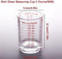 TIYOORTA Shot Glass Measuring Cup, 3 Ounce/90ML Liquid Heavy High Espresso Glass Cup, 2 pcs (Red 90ML 2PCS)