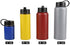 Tahoe Trails 12 oz Double Wall Vacuum Insulated Stainless Steel Water Bottle, Tomato Color