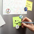 Weewooday 10 Pcs Inspirational Magnets for Fridge, Motivational Glass Quote Decor Accessories for Kitchen Office