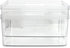 Isaac Jacobs 2-Pack Large Clear Storage Bins, Plastic Organizer for Home, Office, Kitchen, Bathroom, BPA Free