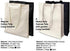 Andes Heavy Duty Flat-Bottom Canvas Tote Bag - Aesthetic Handmade from 12oz 100% Cotton, Reusable & Durable