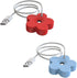 2 Pcs USB Small Humidifier, Portable Creative Flower Humidifier, Easy to Use, Quiet Mini Humidifier for Home
