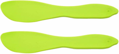 Linden Sweden Multi Purpose Spreaders | Versatile Butter Knife for Soft Cheese or Frosting | Safe for Kids | BPA-Free and Dishwasher-Safe | Set of 2 Spreaders Each | Made in Sweden | Pink by LINDEN SWEDEN