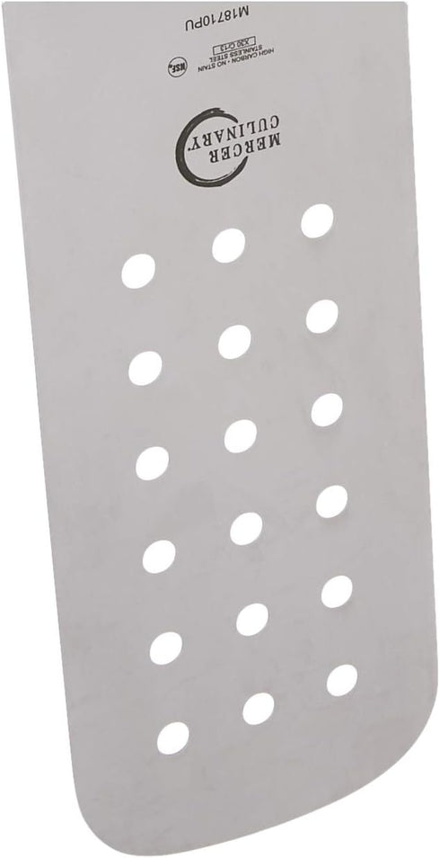 Mercer Culinary Millennia Turner/Spatula - 8 Inch x 3 Inch Blade, Purple Handle