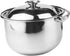 20cm Stainless Steel Stock Pot with Lid, Soup Pot for Cooking Lobster Stews