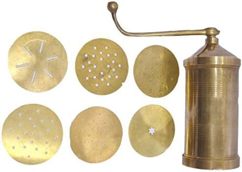 Tanish Trading 6 Sev Sancha Pasta Maker| Sev Sancha Gathiya Murukulu Janthikulu Maker Machine With Different Jali