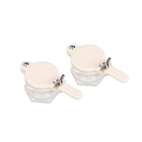 Yahpetes 2 Pcs Honey Gate Valve ABS Plastic 2.36 Extractor Tap Honey Extractor