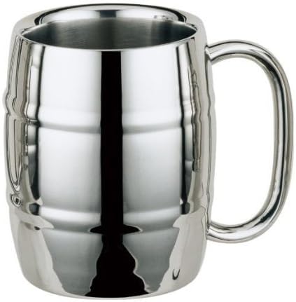 UName Double Wall Stainless Steel Barrel Mug - 430ml, 15oz - UN020